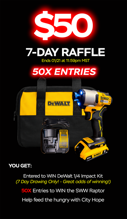 $50 Dewalt (1/4 Impact)